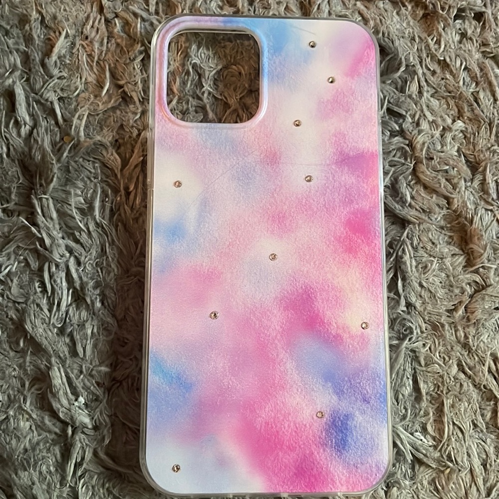 swarovski crystal with tie dye😊